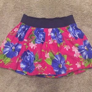 Hollister Floral Skirt, Sz Medium